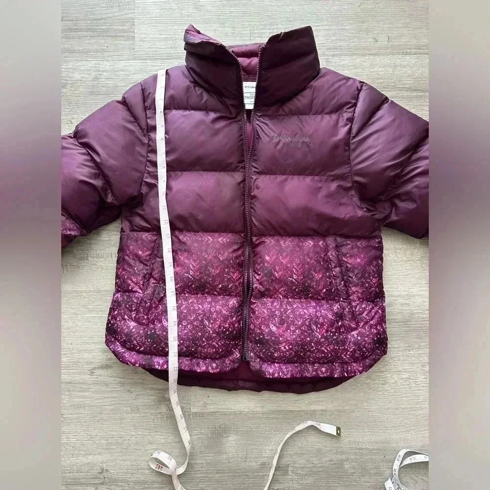Columbia Disney Frozen 2 puffer jacket girl size L